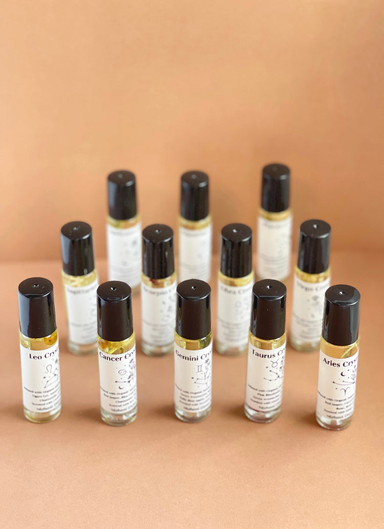 Zodiac Crystal Oils