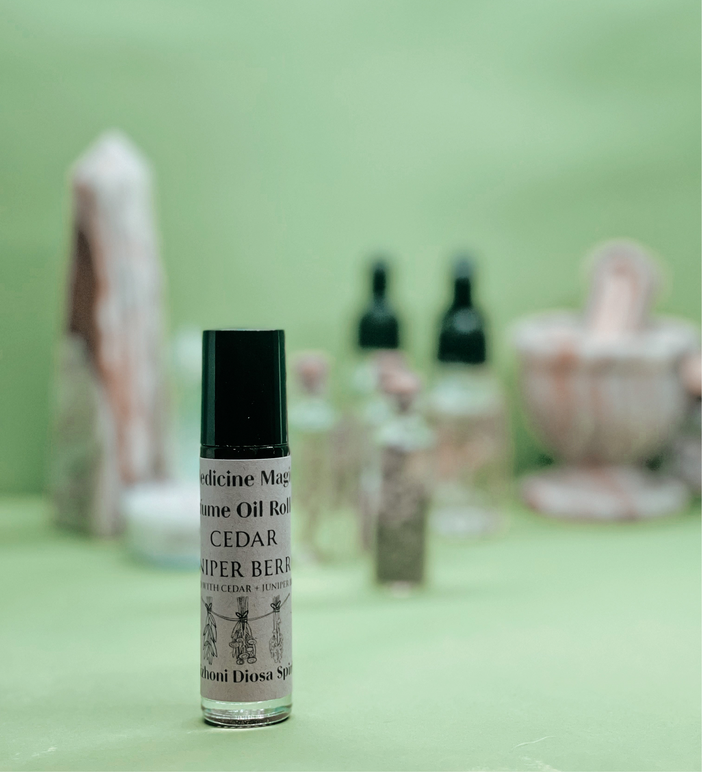 Cedar + Juniper Berries Perfume Oil Roller