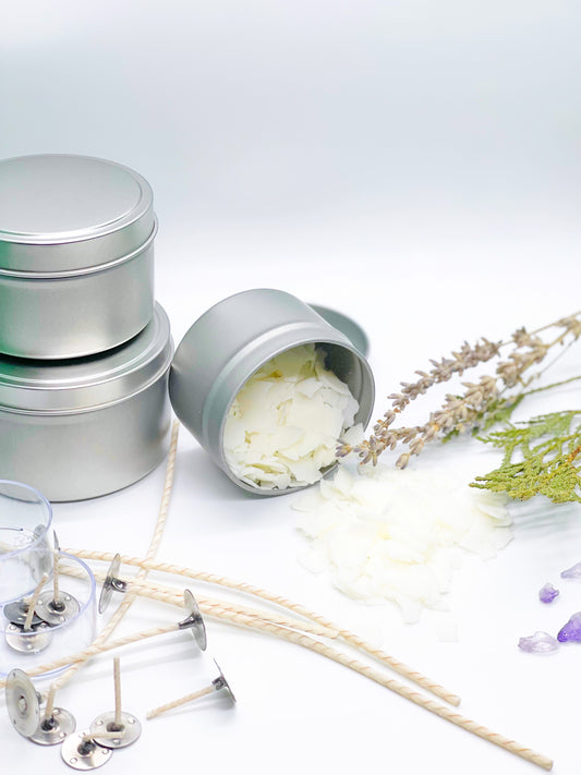 Intention Crystal Candle