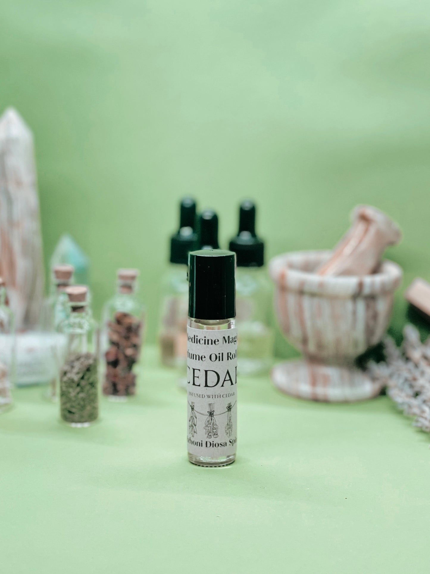 Cedar Perfume Oil Roller