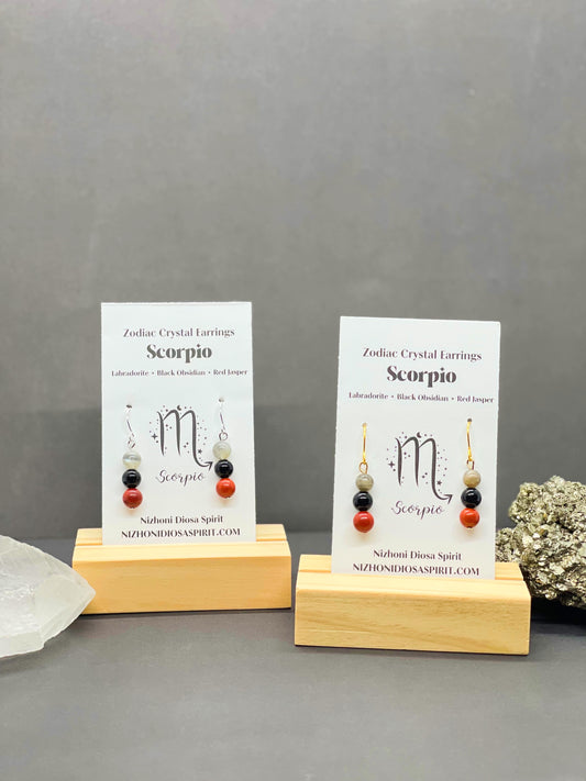 Scorpio Crystal Earrings