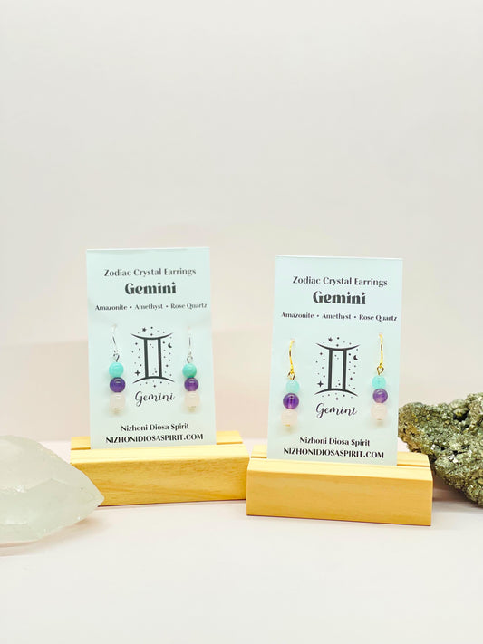 Gemini Crystal Earrings