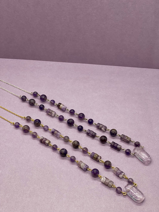 Amethyst Crystal Necklace