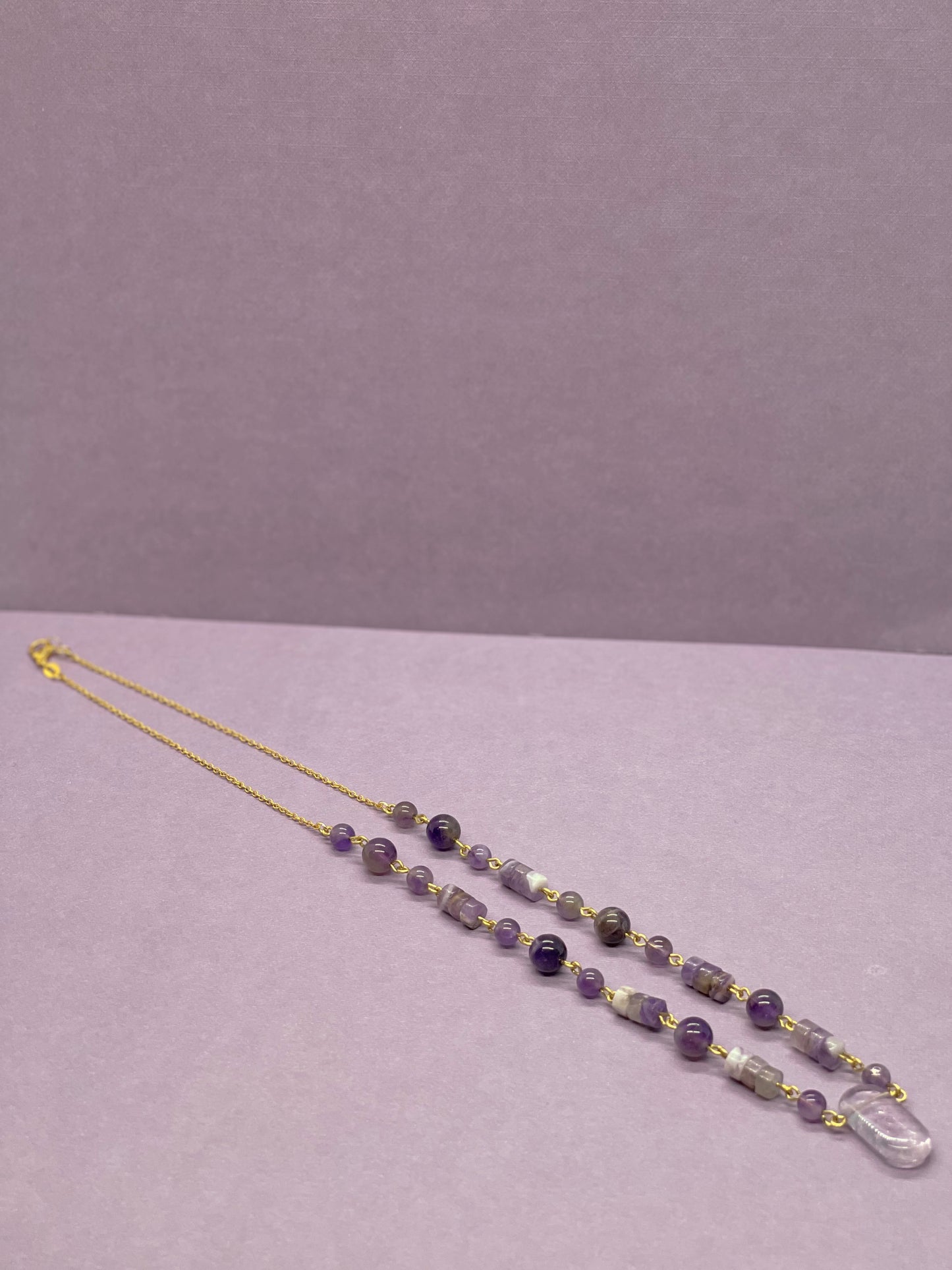Amethyst Crystal Necklace