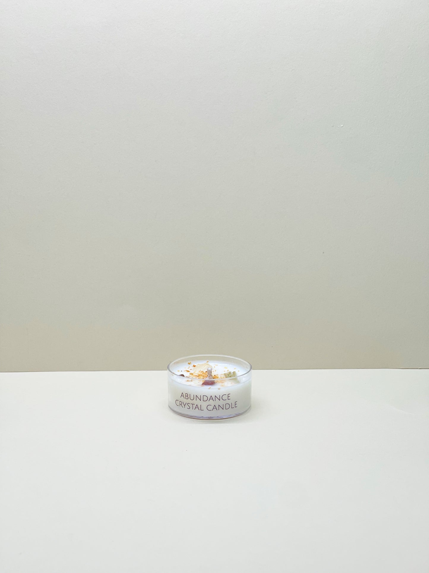 Abundance Crystal Candle