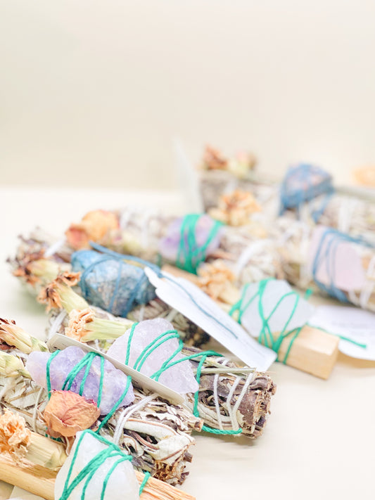 Crystal + Smoke Cleansing Bundle