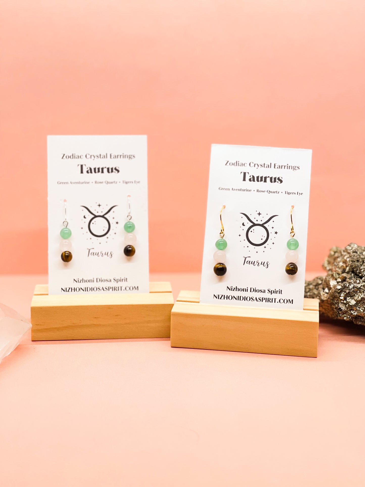 Taurus Crystal Earrings
