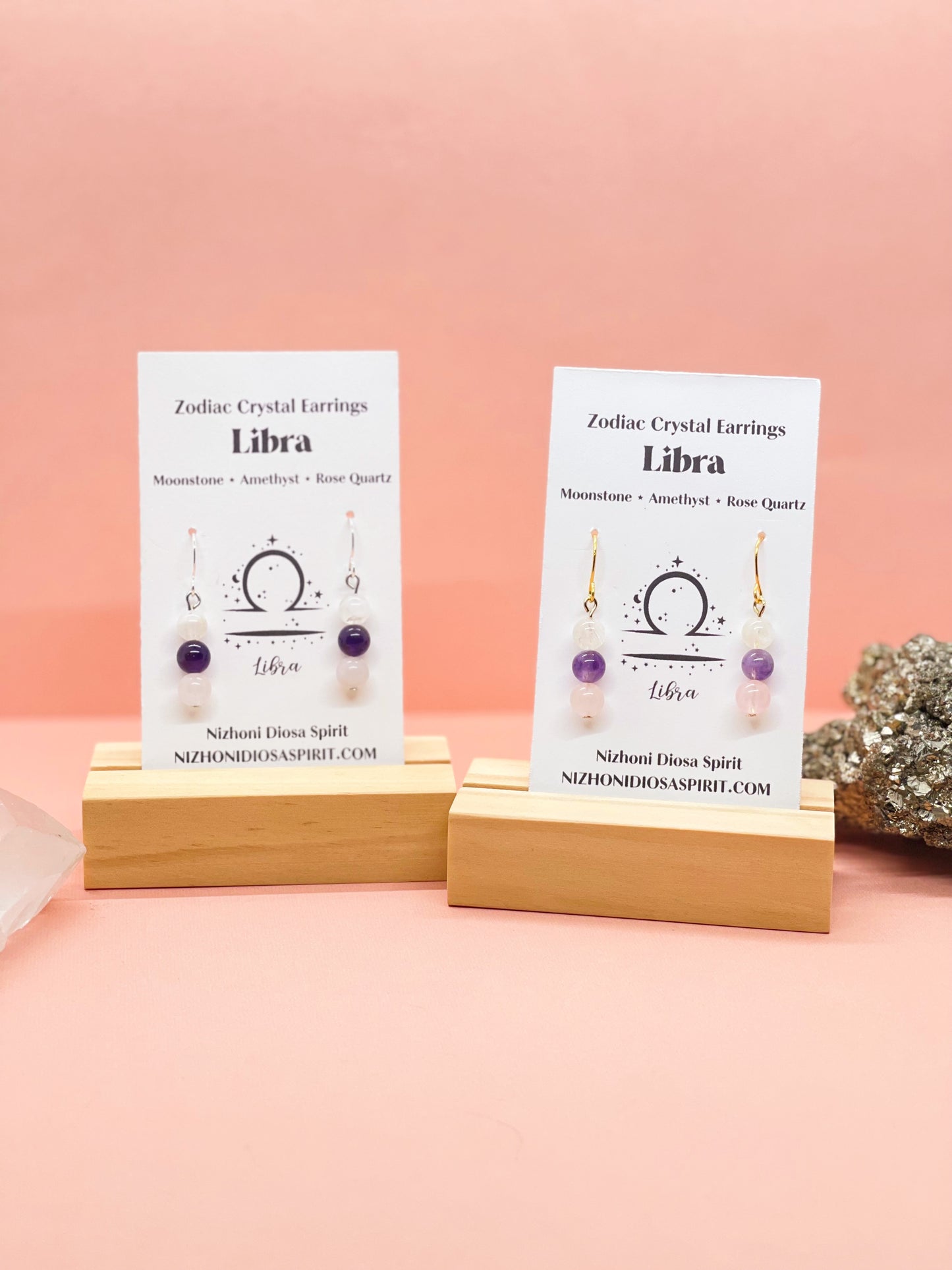 Libra Crystal Earrings