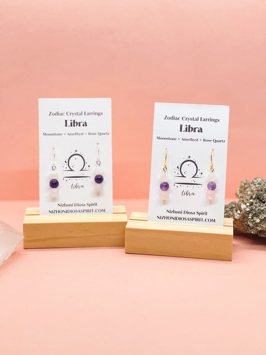 Libra Crystal Earrings