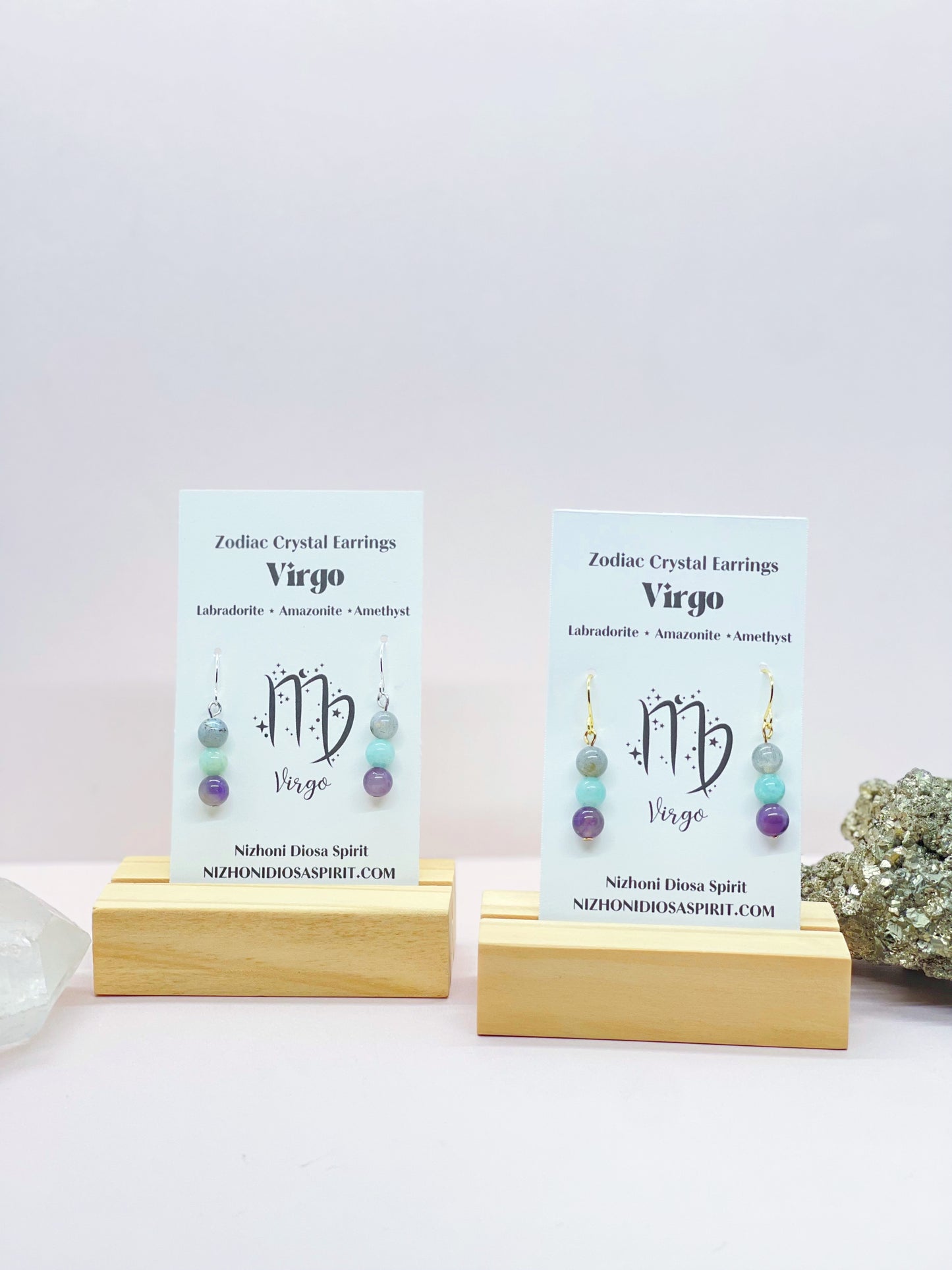Virgo Crystal Earrings