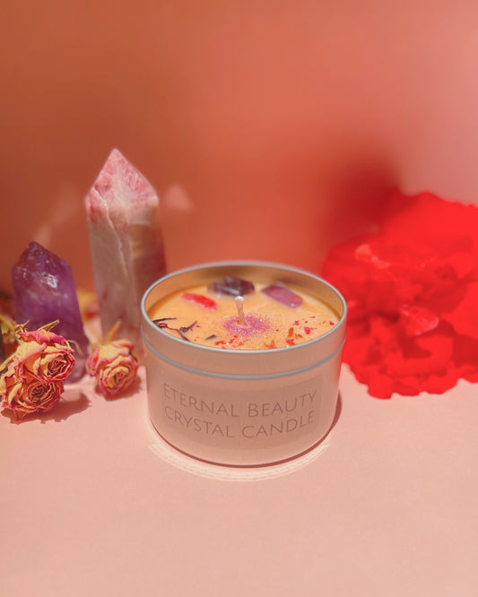 Eternal Beauty Crystal Candle