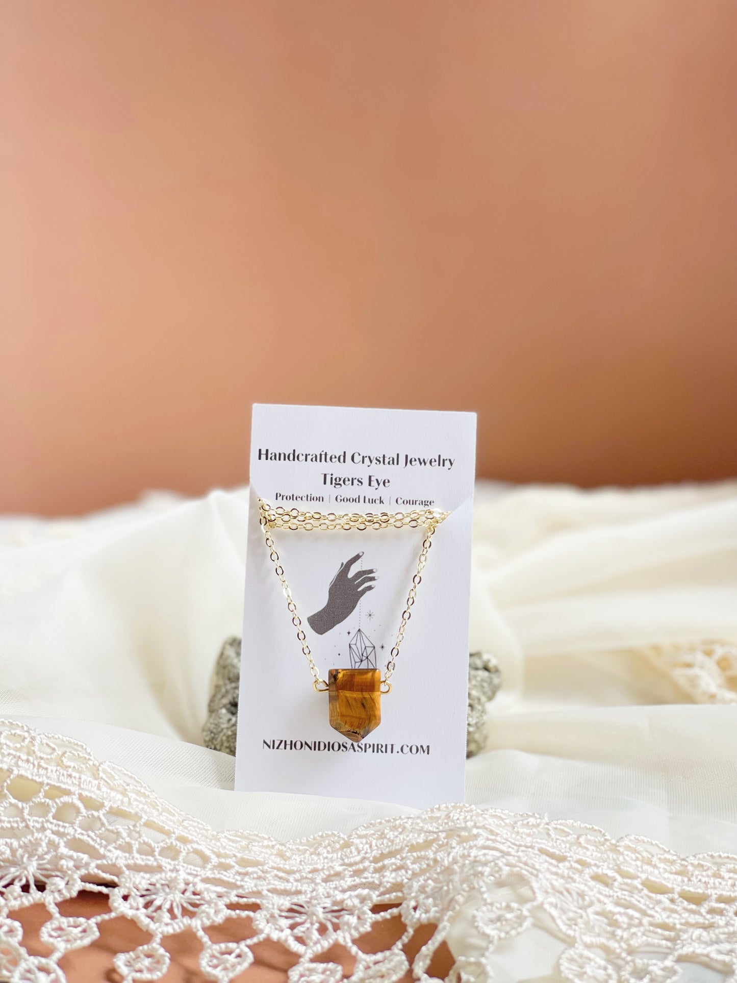 Crystal Point Necklace