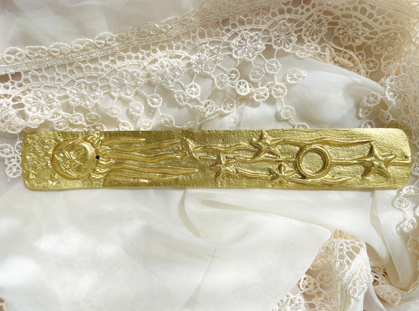 Celestial Gold Incense Holder