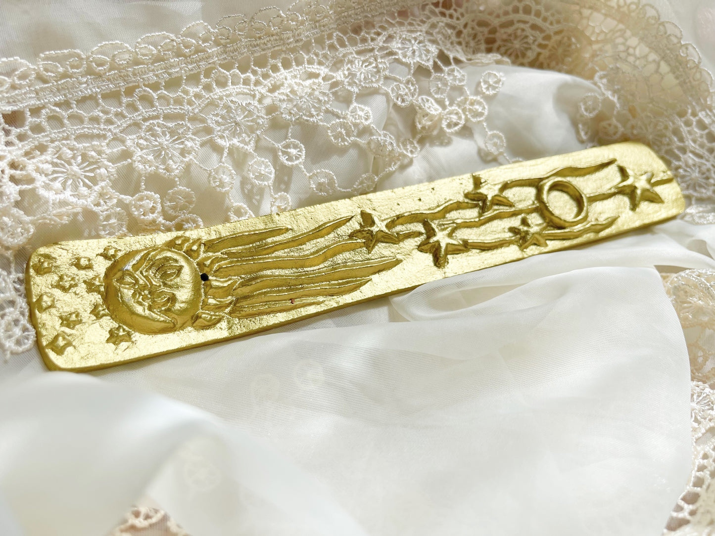 Celestial Gold Incense Holder
