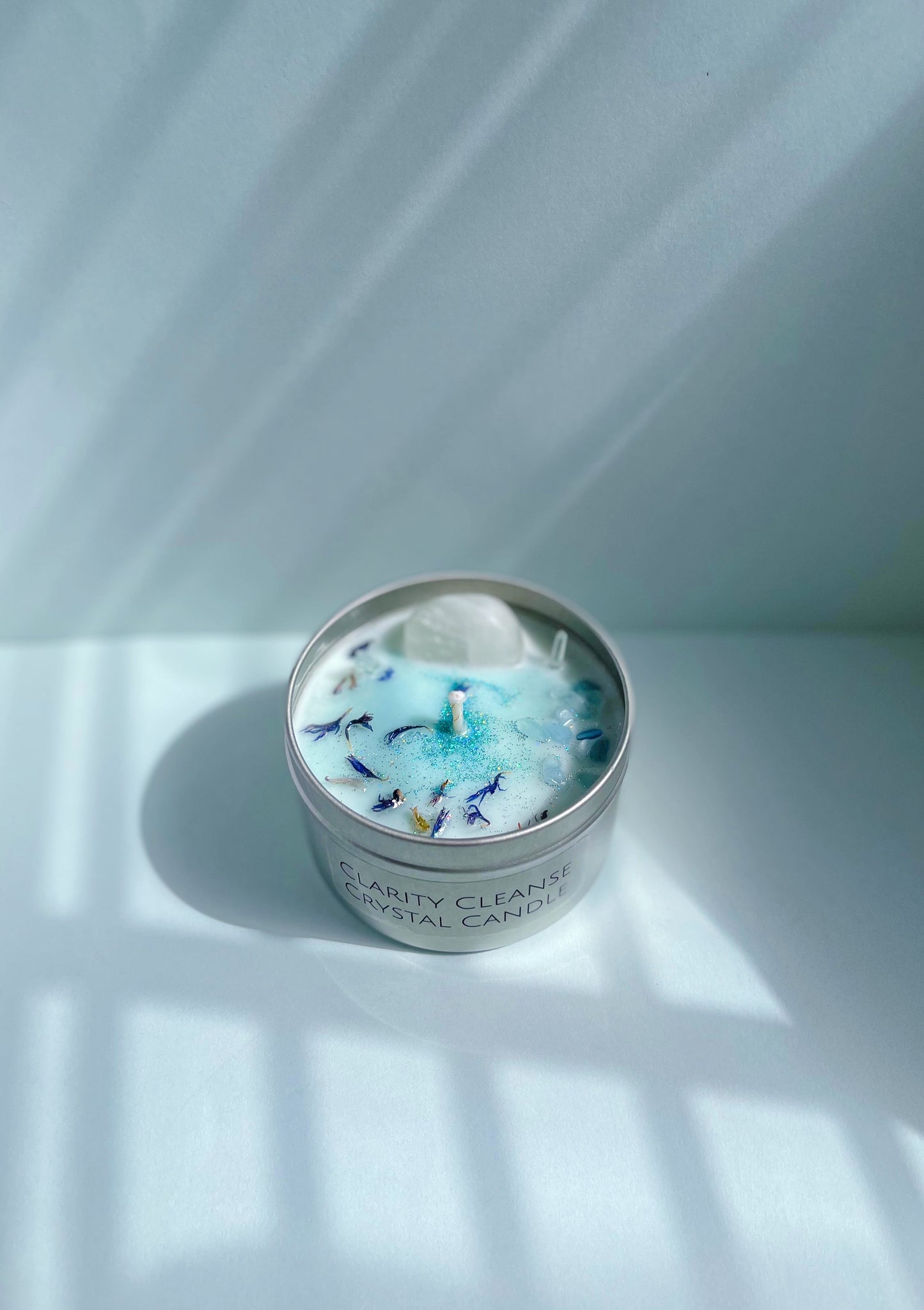 Clarity Cleanse Crystal Candle