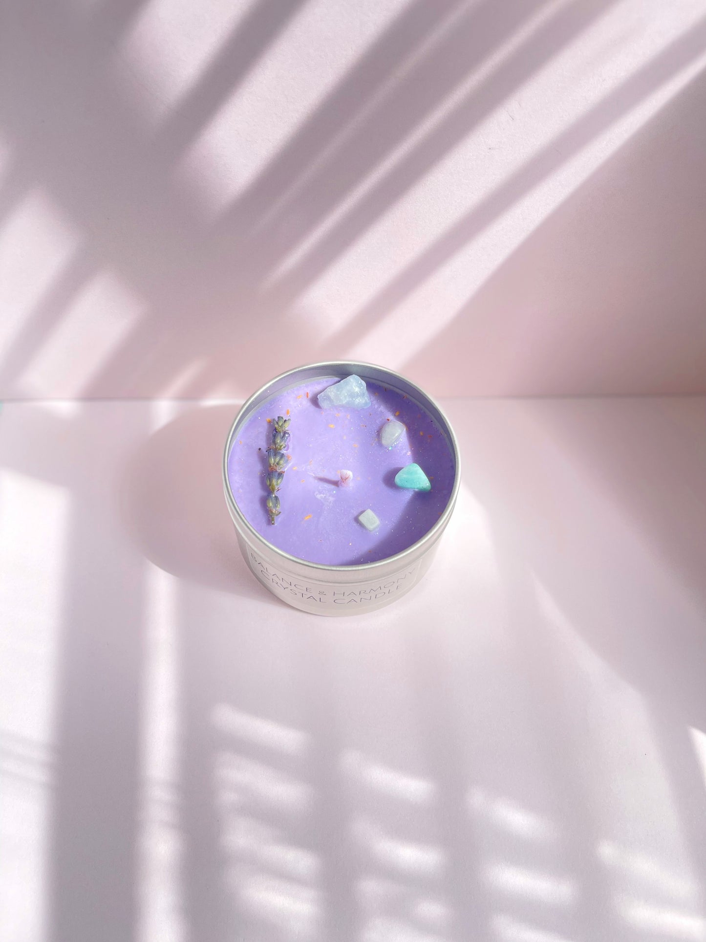 Balance & Harmony Crystal Candle