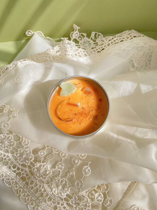 New Beginnings Crystal Candle