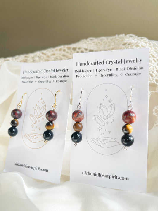 Protection Crystal Earrings