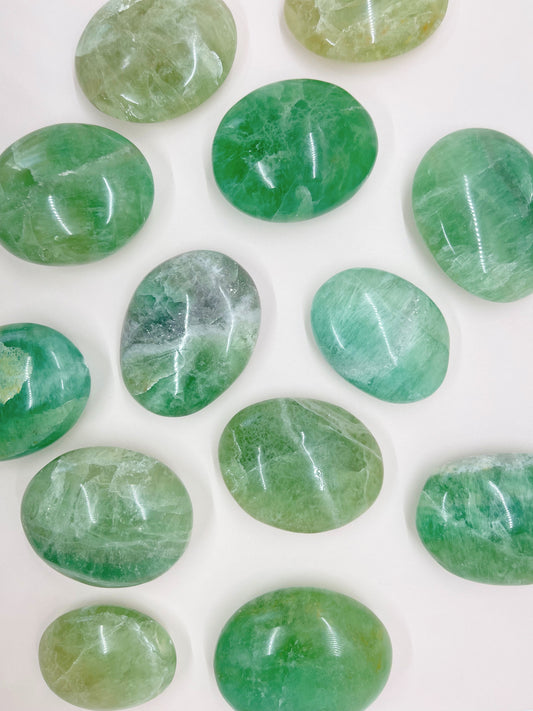 Fluorite Palm Stone