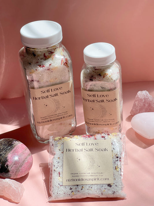 Self Love Herbal Salt Soak