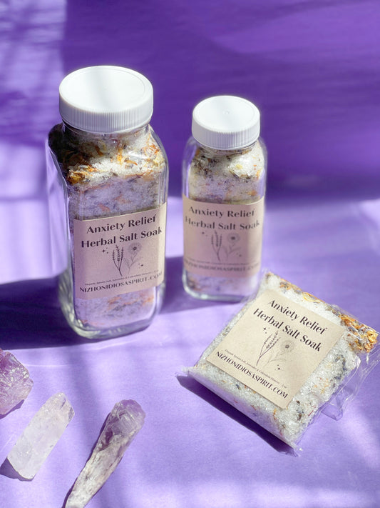 Anxiety Relief Herbal Salt Soak