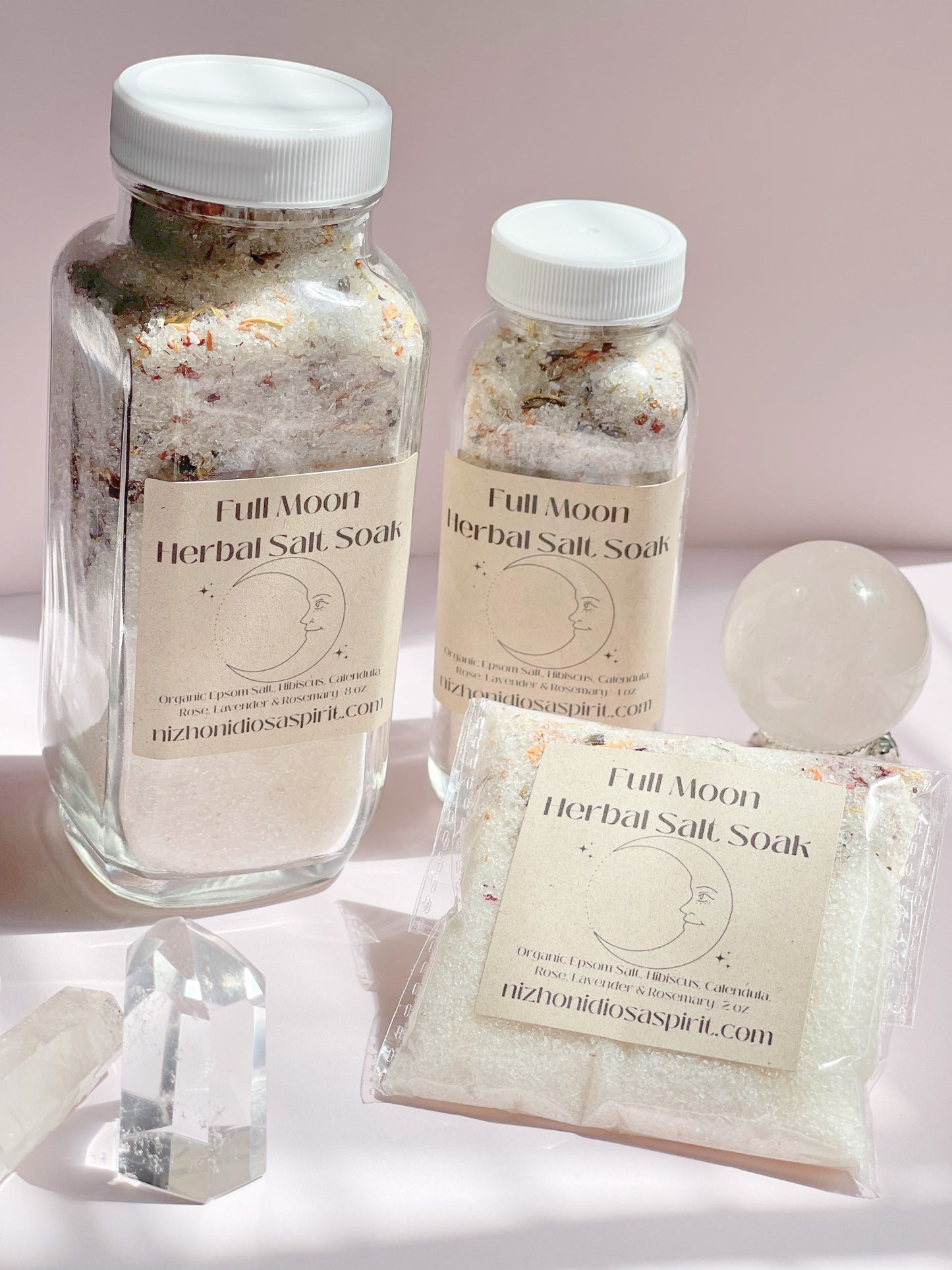 Full Moon Herbal Salt Soak