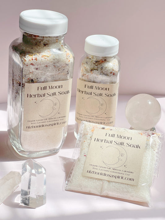 Full Moon Herbal Salt Soak