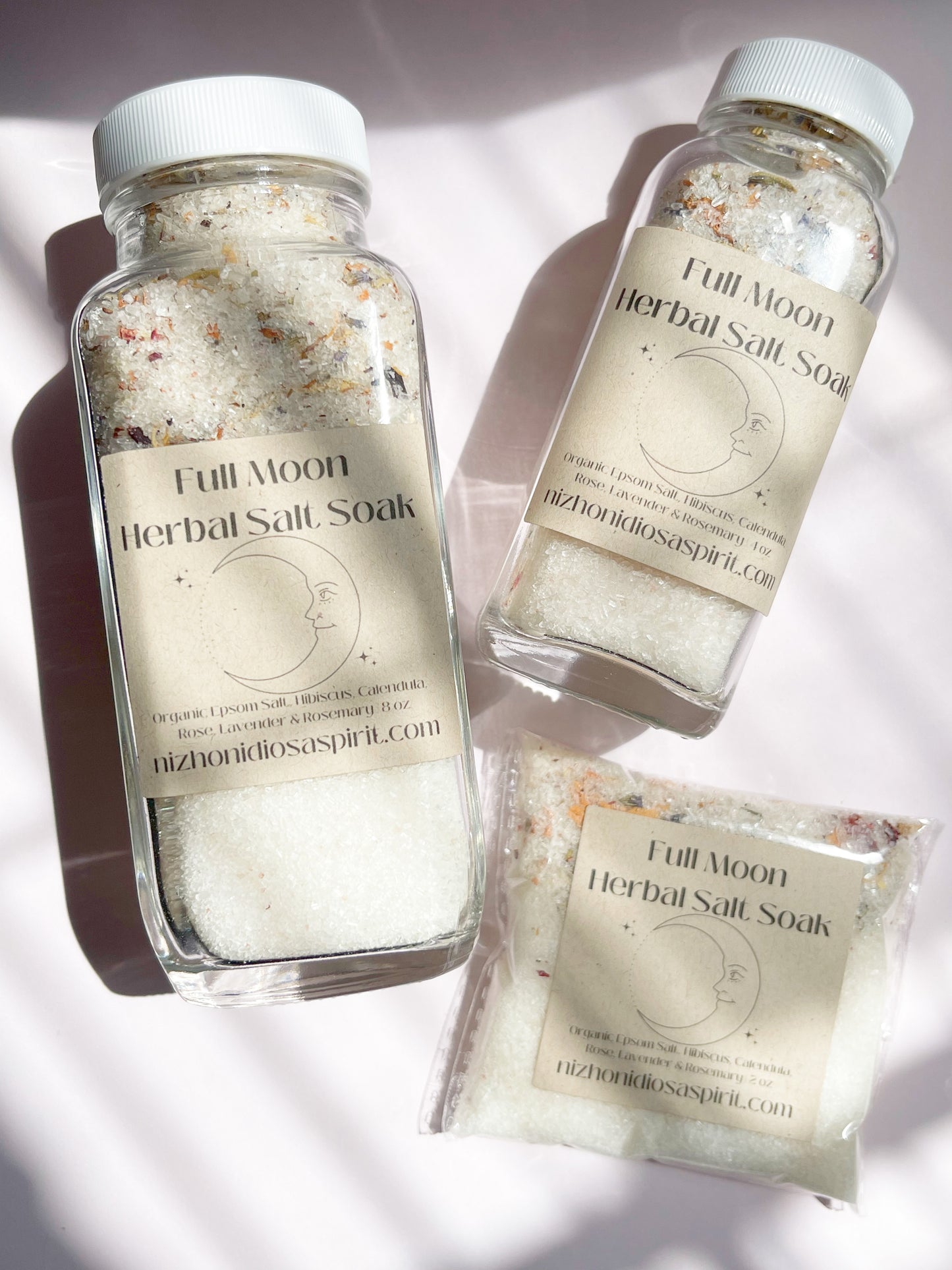 Full Moon Herbal Salt Soak