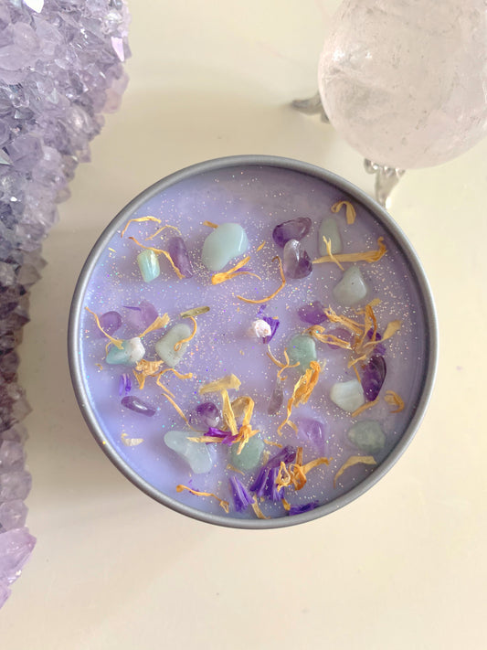 Intuition Crystal Candle