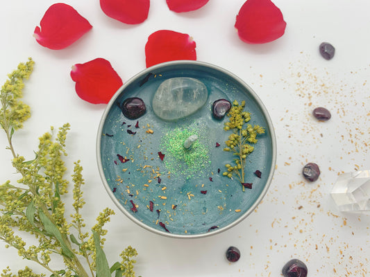 Rebirth Crystal Candle
