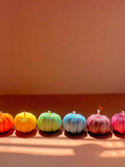 Mini Pumpkin Candle