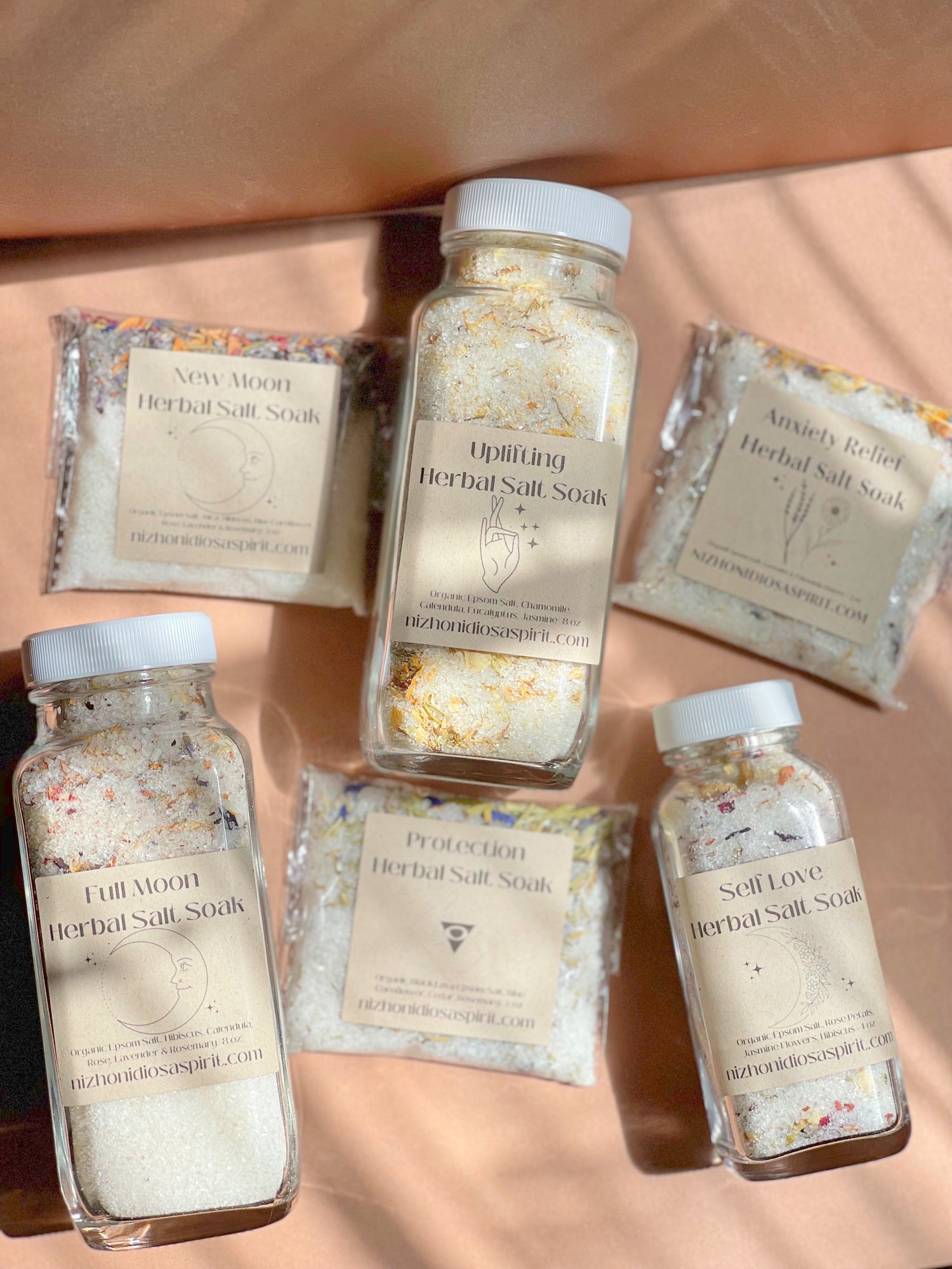Intention Herbal Salt Soaks