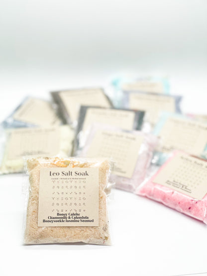 Zodiac Crystal Salt Soak