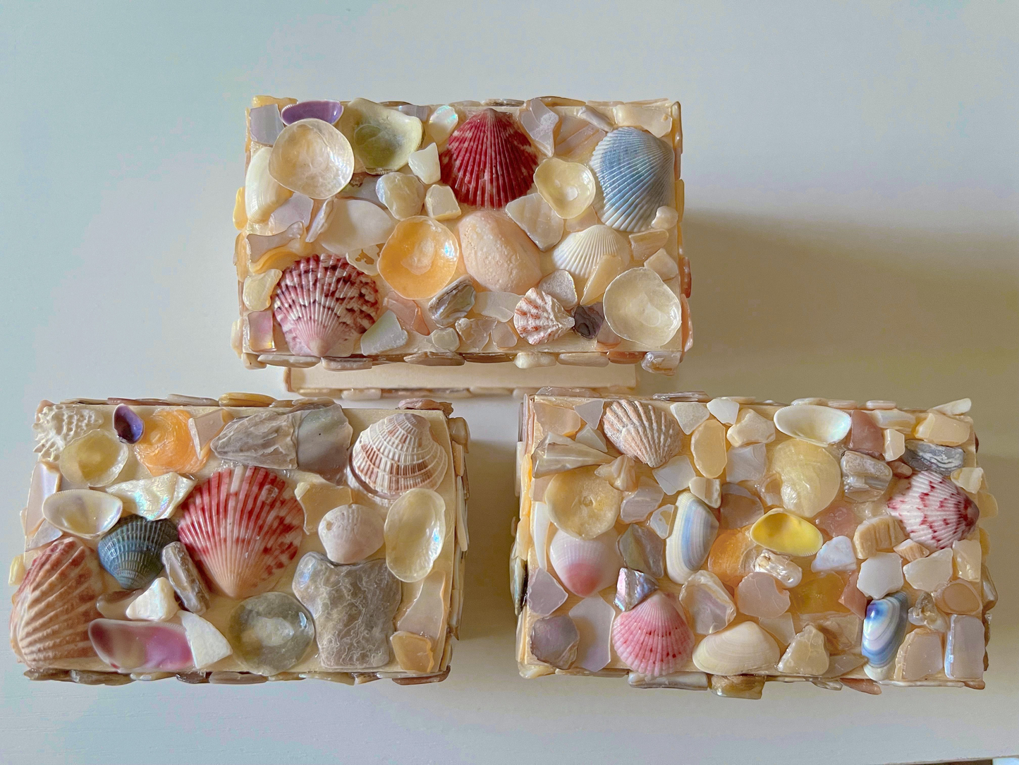 Mother of Pearl n Sea Shell Siren Boxes