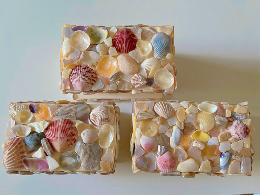 Mother of Pearl n Sea Shell Siren Boxes