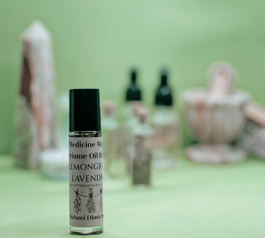 Lemongrass + Lavender Perfume Oil Roller