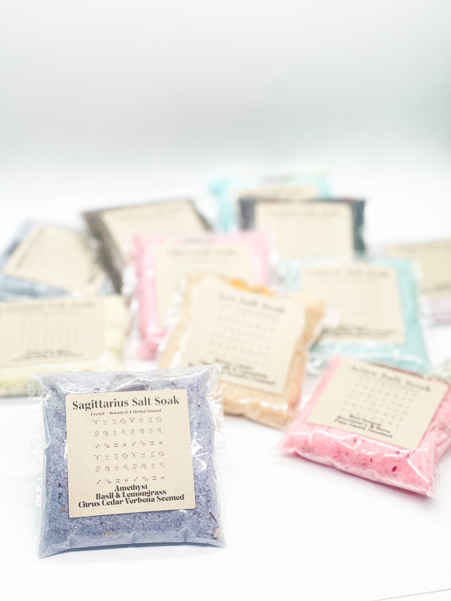 Zodiac Crystal Salt Soak