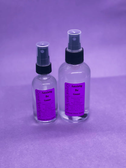 Anxiety Be Gone Crystal Spirit Spray
