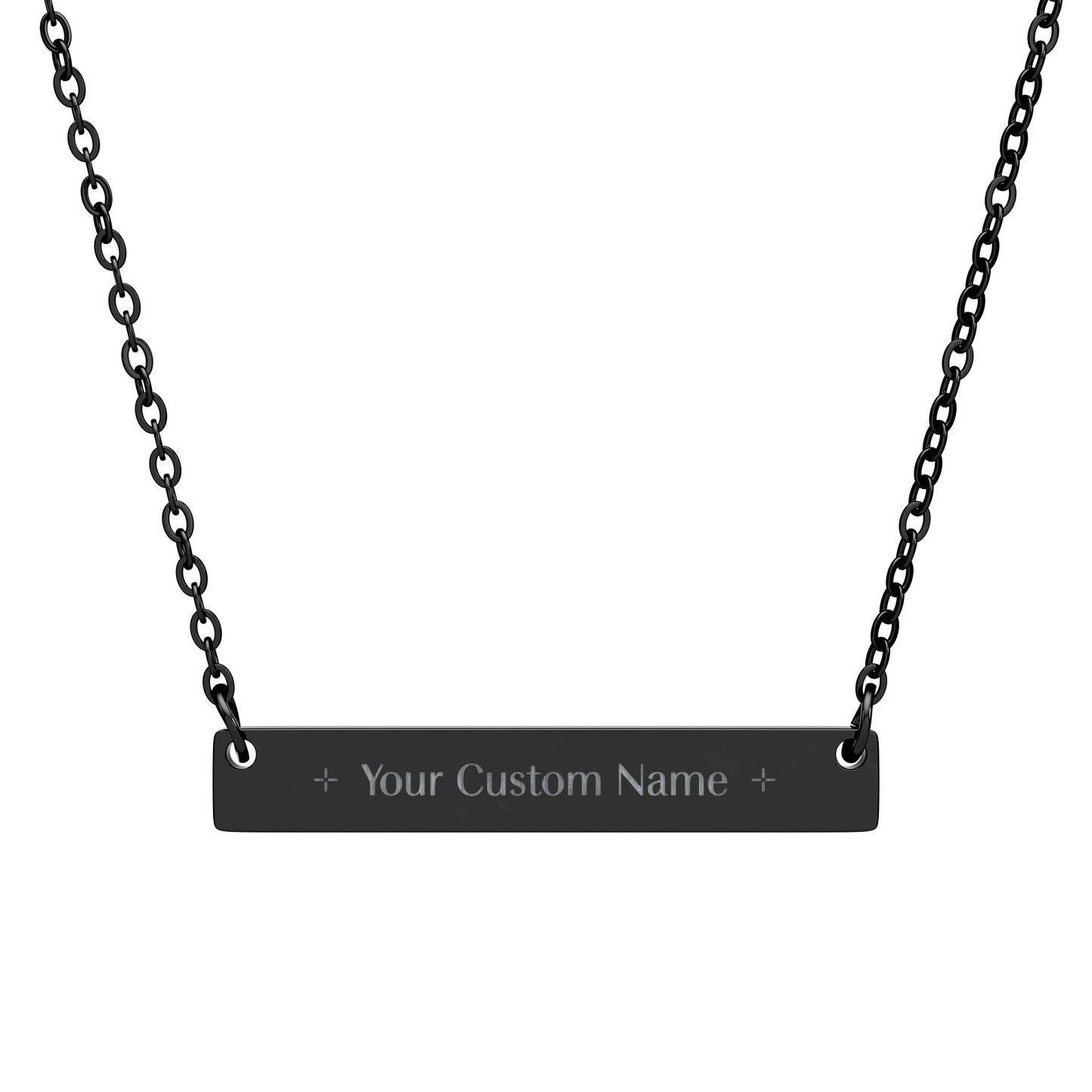 Personalized Custom Engravable Nameplate Necklace