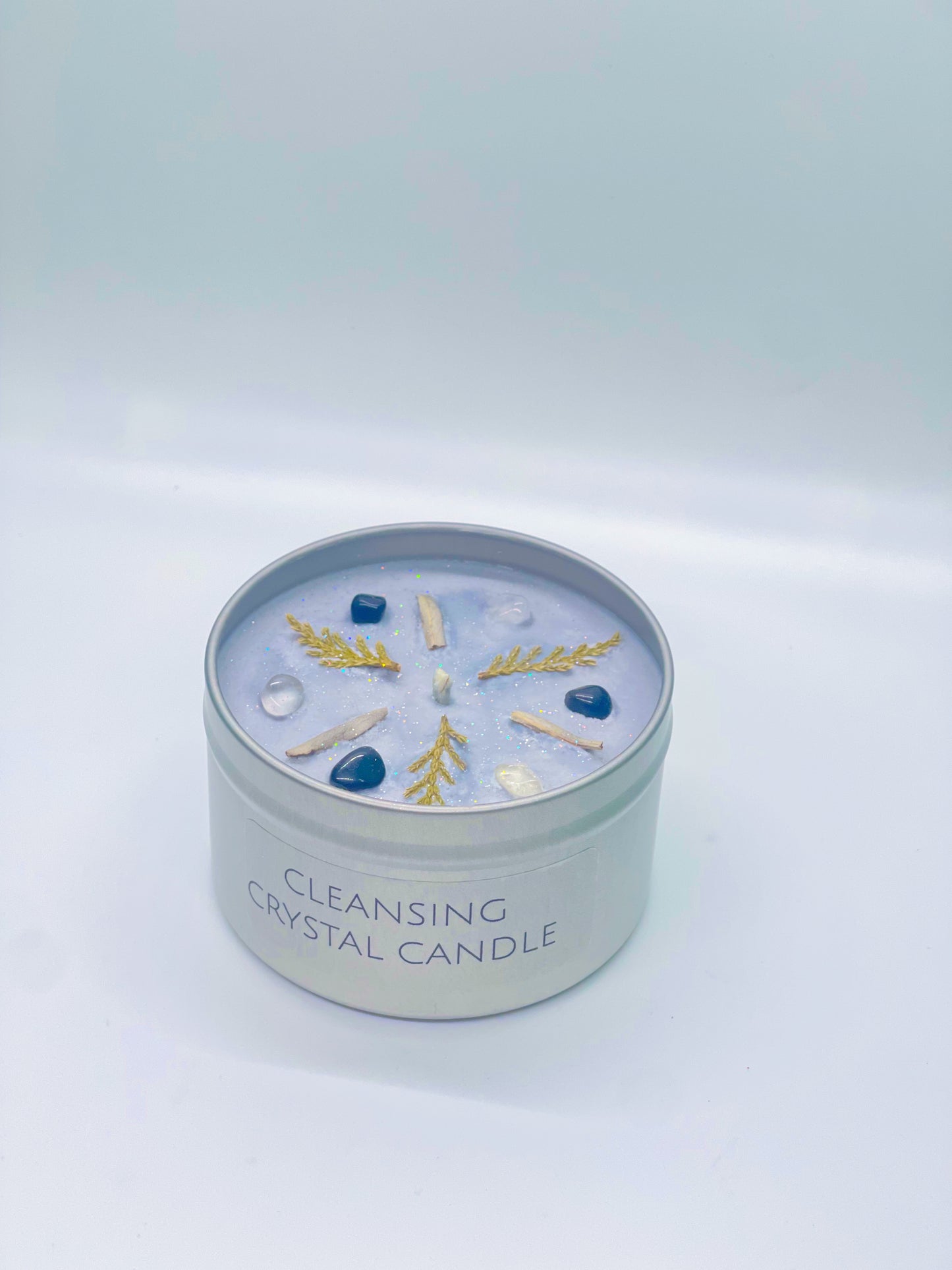Cleansing Crystal Candle