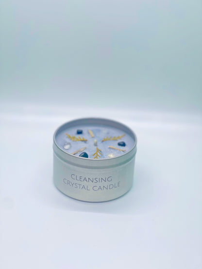 Cleansing Crystal Candle