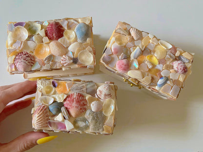 Mother of Pearl n Sea Shell Siren Boxes
