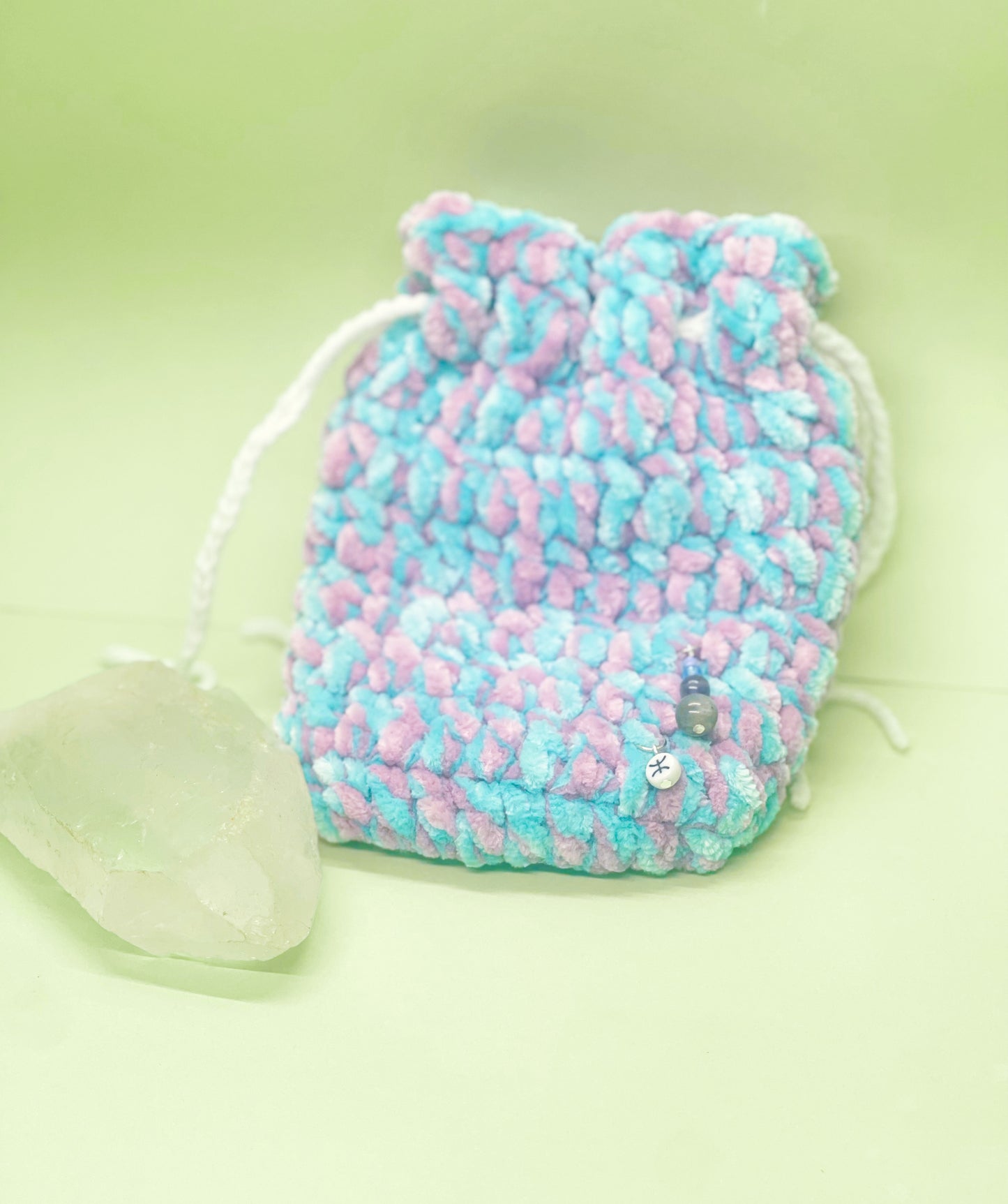 Crystal Crochet Zodiac Bag