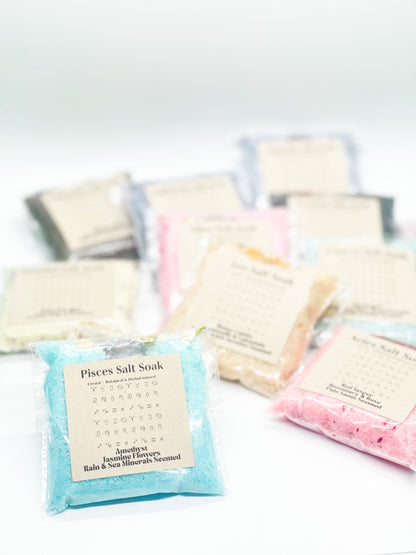 Zodiac Crystal Salt Soak
