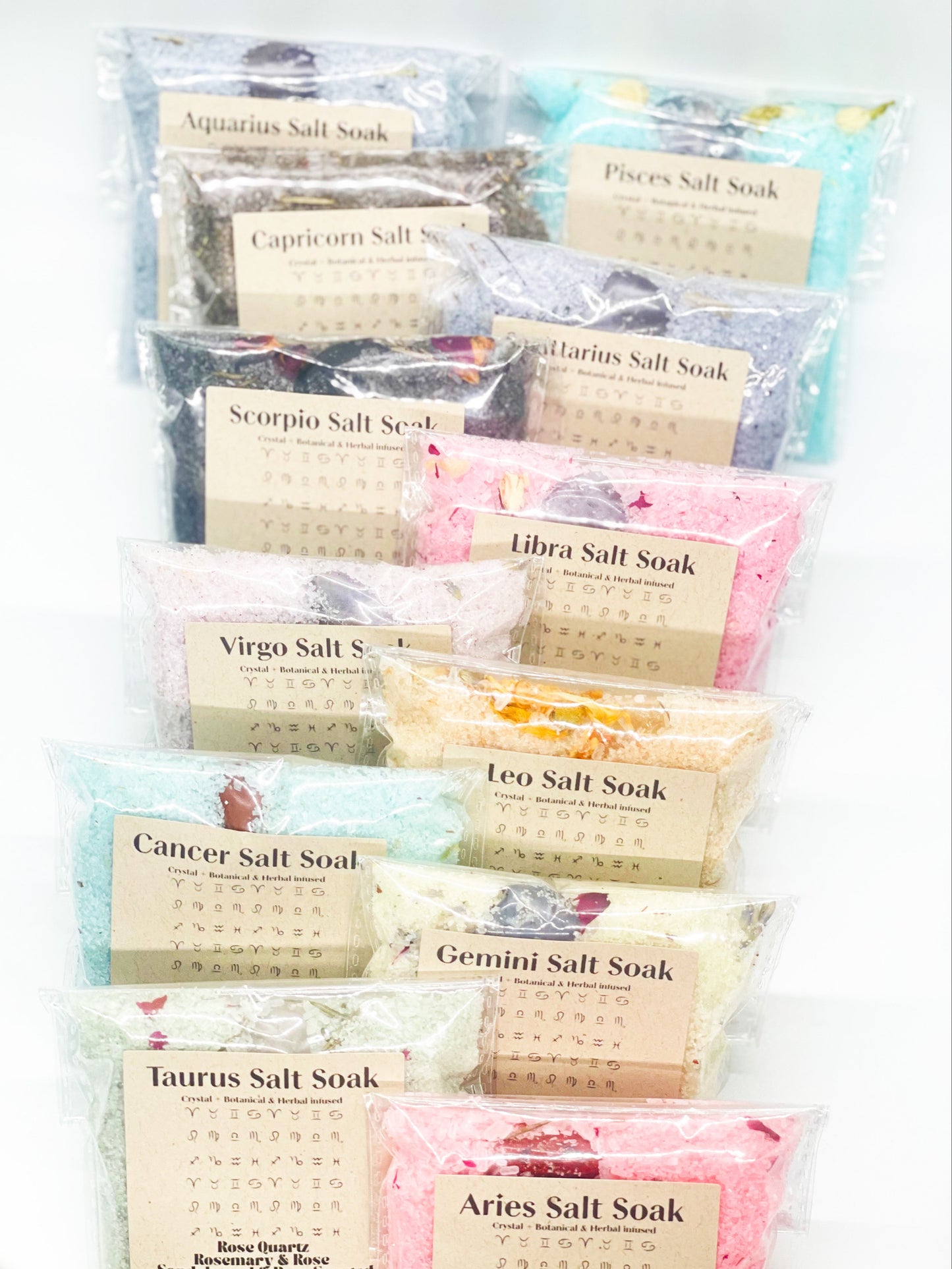 Zodiac Crystal Salt Soak