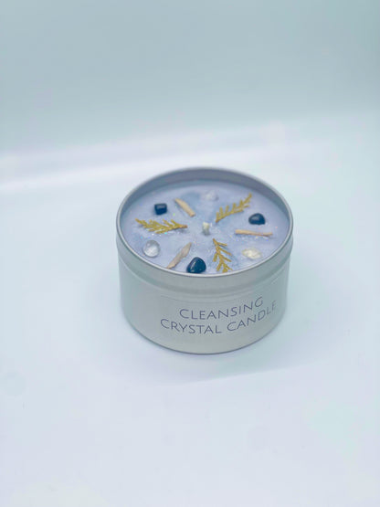 Cleansing Crystal Candle