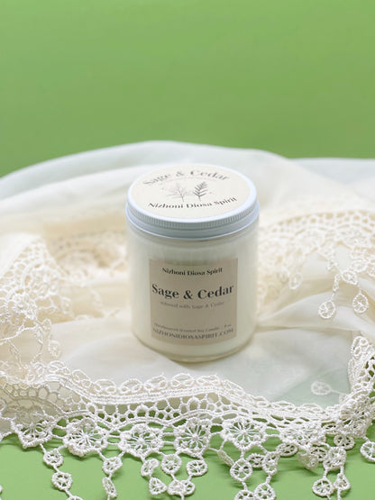 Sage & Cedar Candle