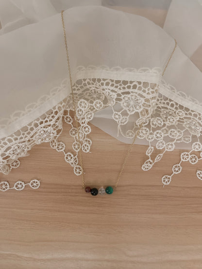 Solidarity Crystal Necklace