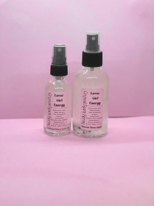 Lover Girl Energy Crystal Spirit Spray