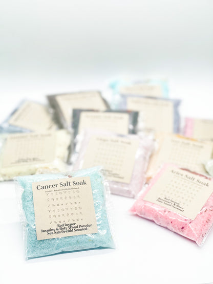 Zodiac Crystal Salt Soak